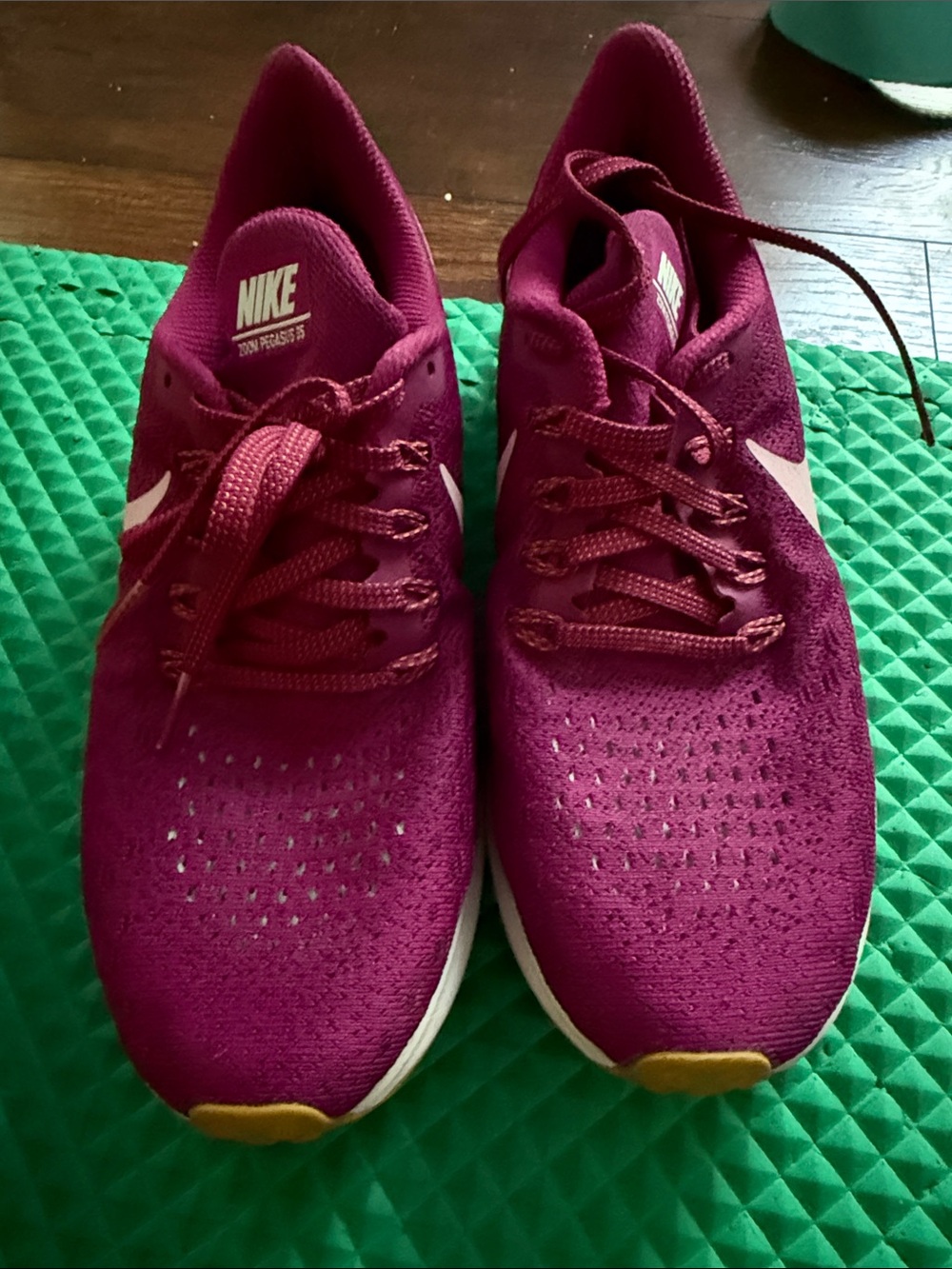 Nike Women’s Pegasus 35 Deep Magenta Athletic Running Shoes